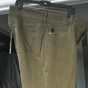 Torrid Army Green Stiletto Jegging